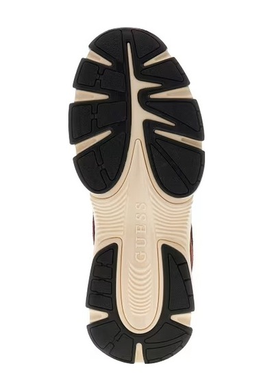 Guess Indye Kadın Deri Karışımlı Sneaker Ayakkabı Fltıd2fab12 Bordo