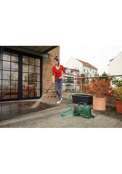 Home And Garden Easyaquatak 120 Yüksek Basınçlı Yıkama Cihazı, 5 M Hortum, Yeşil