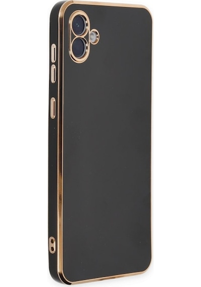 Samsung Galaxy Uyumlu A04 Kılıf Luxury Seri Kamera Korumalı Silikon Kapak