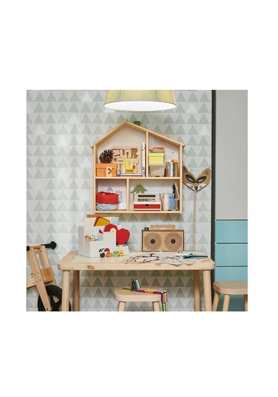 Ikea Flısat Bebek Evi, Huş, 58x22x59 Cm