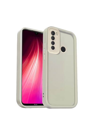 Note 8 Kılıf Viera Silikon - Krem