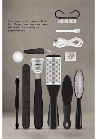 Premium Set Yeni Ayak Bakım Törpüsü Bcm 1138t Beyaz
