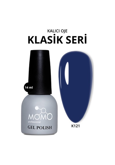 Momo Professional Kalıcı Oje K121 Lacivert 14 Ml