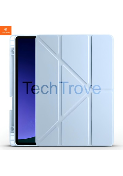 Samsung Galaxy Tab S9 Fe Kılıf Kalem Bölmeli Stand Olabilen Standlı Tablet Kılıfı Kapaklı Kılıf Samsung Galaxy Tab S9 Fe Kılıf Kalem Bölmeli Stand Olabilen Standlı Tablet Kılıfı Kapaklı Kılıf