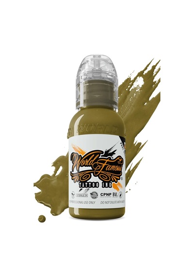 World Famous Sicilian Olive Dövme Boyası 30ml Zeytin Yeşili Profesyonel Tattoo Ink World Famous Sicilian Olive Dövme Boyası 30ml Zeytin Yeşili Profesyonel Tattoo Ink