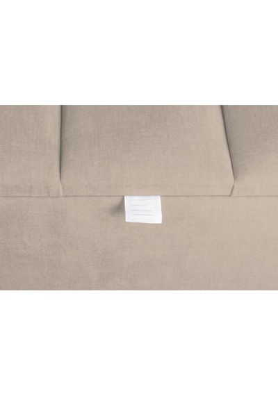 Vetra Mini Royal Bej Kumaş Sandıklı Dekoratif Puf&bench-dilimli Model-gold Ayak-modern Puf