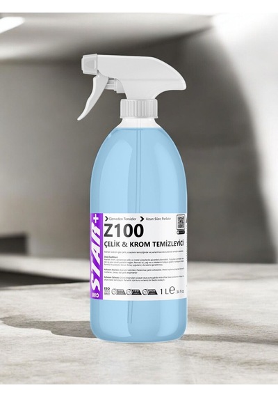 Paslanmaz Çelik Ve Krom Yüzeyler İçin Parlatıcı Ve Temizleyici 1000 Ml