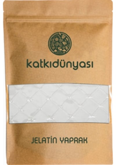 Katkı Dünyası Jelatin Yaprak 1 KG