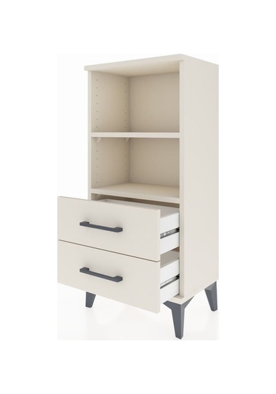Arges Komodin 2 Raflı 2 Çekmeceli 44x30x96 Aytaşı-aytaşı Aytaşı