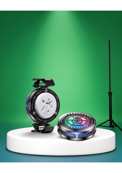 Rgb Işıklı Telefon Soğutucu Fan Gaming Cooler Süper Hızlı
