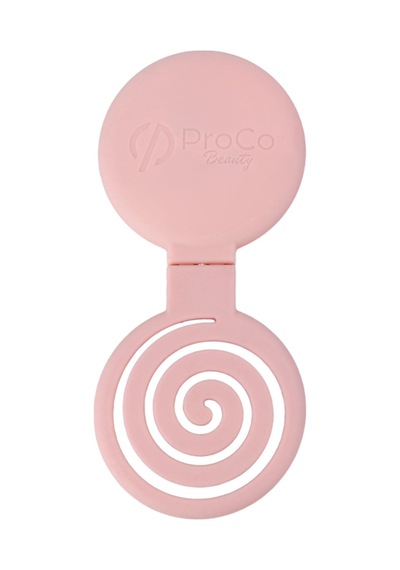 Proco Proco Beauty Makaron Saç Fırçası-üç Boyutlu 3d Esnek Aynalı Çanta Boy Saç Fırçası-compact Detangler 99575640