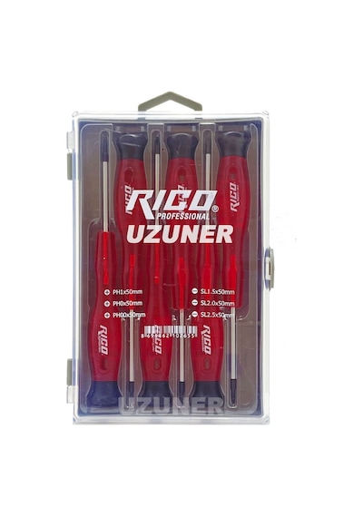Rico Saatçi Bilgisayarcı Klemens Kraft Tornavida Seti Takımı 6 Pc