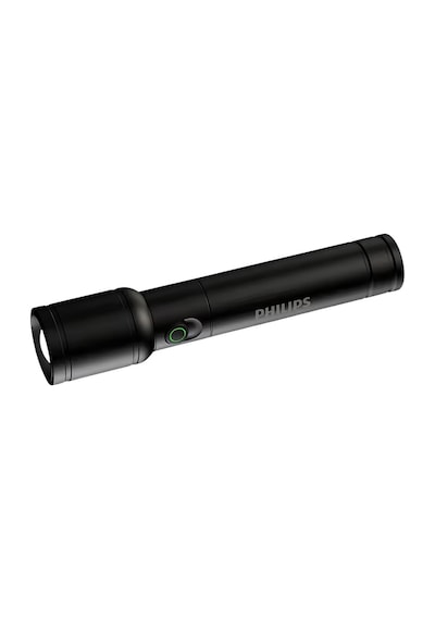 Philips Sfl2124 250 Lümen 5w Led El Feneri Teleskopik Zoom Sos Modlu Metal Gövdeli Şarj Edilebilir Uzun Menzilli Flashlight