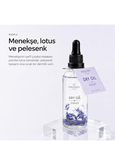 Violet Dry Oil 100 Ml - Çok Amaçlı Kuru Yağ