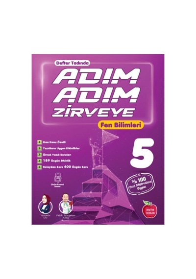 5.sınıf Fen Bilimleri Adım Adım Etkinlikli Konu Anlatımlı Soru Ba