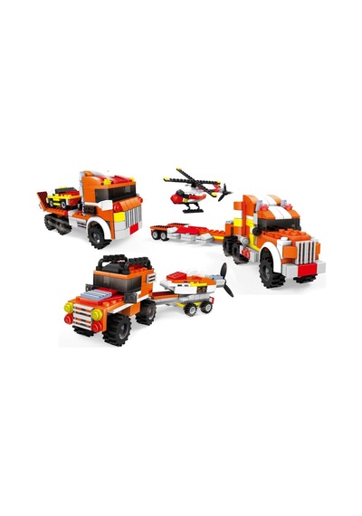 Ausini Assembling Master 3 İn 1 311 Parça Araç Taşıyıcı Tır