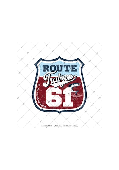Rou94 Ozel Seri Route Trabzon 61 Sticker