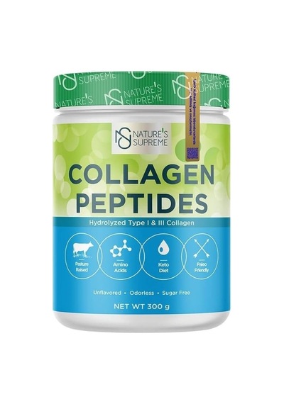 Collagen Kolajen Peptides Powder 300 Gr Aromasız