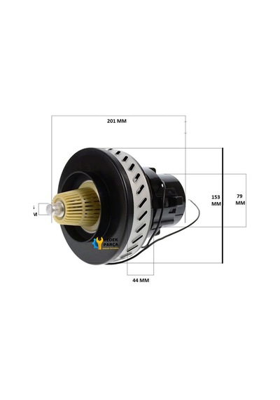 Libelle Uyumlu Temizlik Robotu Süpürge Motoru 1200w Ht162 Adet-set