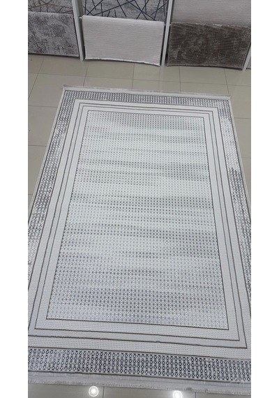 Safyün Halı Kadife Kf454 Gri 200 X 290 Renkli