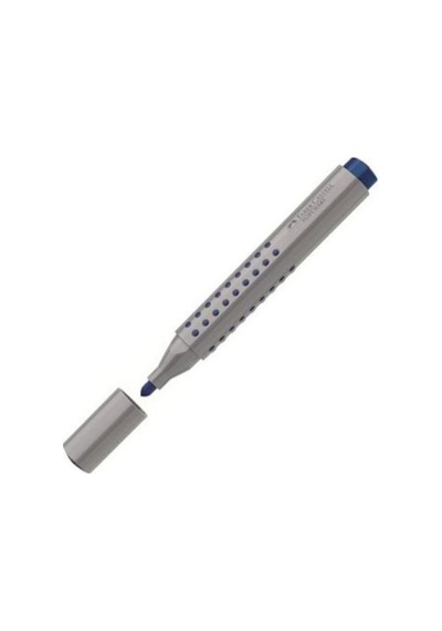 Faber-castell Grip Flipchart Markör Yuvarlak Uç - Mavi Beyaz
