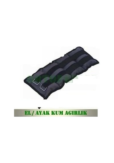Medikaltec El Ayak Ağırlığı Kum Ağırlık Kum Torbası 2 Kg