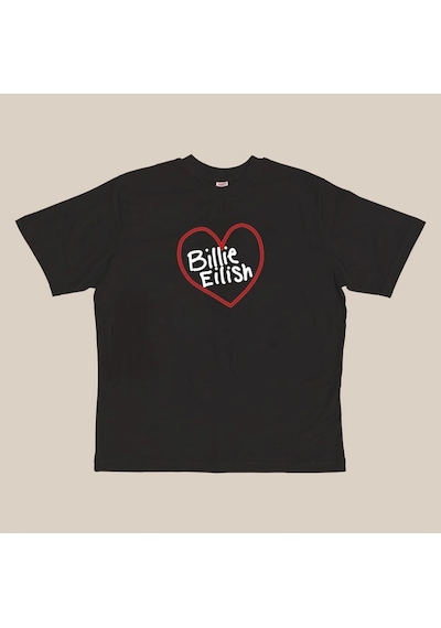 Startmore Billie Eilish Tişört Siyah