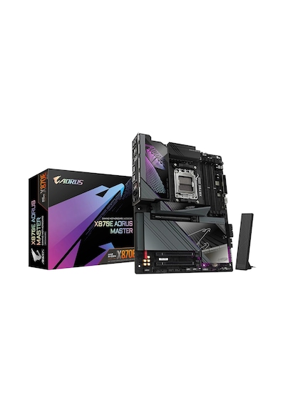 Gigabyte X870e Aorus Master Ddr5 8200mhz Oc M.2 Am5 Atx Anakart