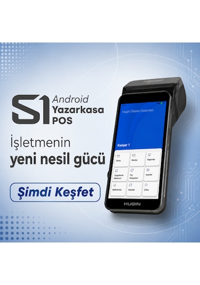 Hugin S1 Android Yazar Kasa Pos - Koruyucu Kılıf