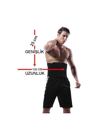 Neopren Bel Korse Termal Sauna Sporcu Kemeri