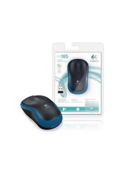 Logitech 910-002236 M185 Mavi/siyah Kablosuz Mouse Diğer