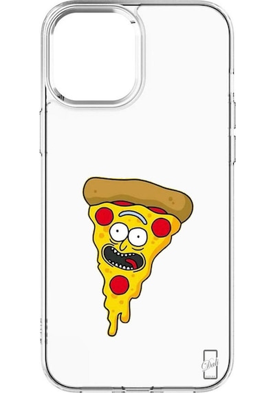 Apple Uyumlu iPhone 15 Kılıf Pizza Rick