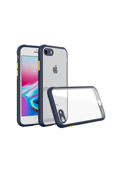 Nettech Apple Uyumlu iPhone 6 Plus Kamera Lens Korumalı Arka Koruma Kılıf - Yeşil Yeşil