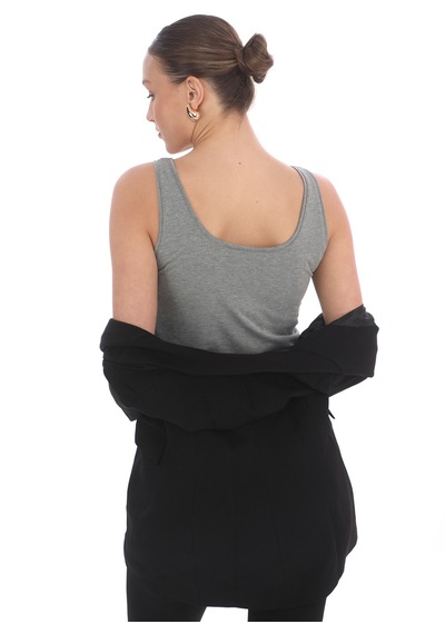 Penyebizden Extra Yumuşak Viskon Atlet Home&outdoor-gri Melanj