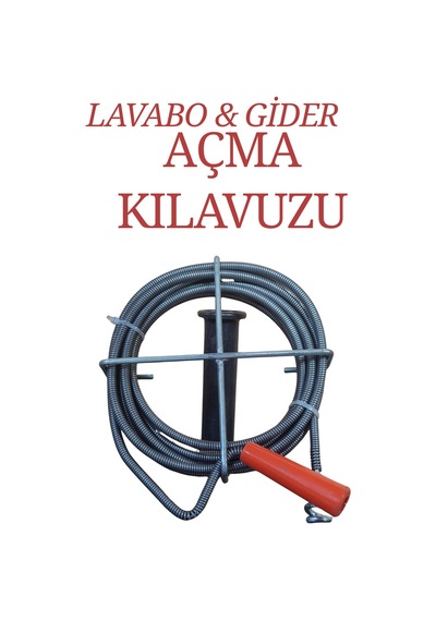 5 Metre Gider Açma Kılavuzu Pissu Kanal Açma Spirali Tuvalet Açma Teli 5m Lavabo Gider Temizleyici