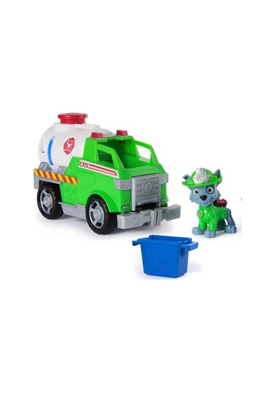 Paw Patrol Fire Rescue Figür Ve Kurtarma Aracı Rocky