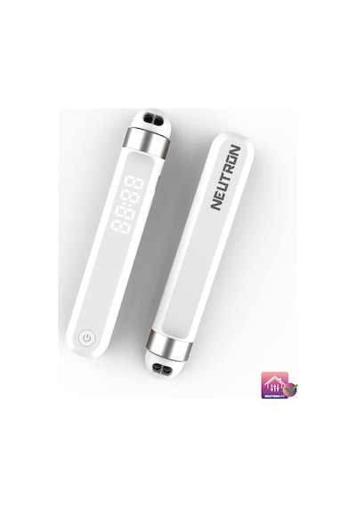 Neutron Akıllı Bluetooth Atlama İpi - Egzersiz Atlama, Ayarlanabilir Kablolu Nane Askısız Top Bluetooth Destekli