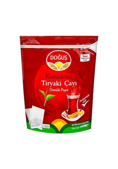 Doğuş Karadeniz Tiryaki Demlik Poşet Çay 25x40 Gr