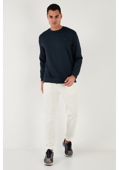Buratti Regular Fit Bisiklet Yaka Uzun Kollu Erkek Sweat 5901066 Lacivert