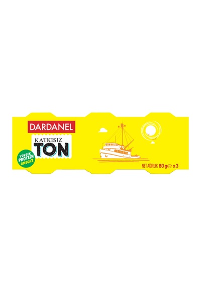 Dardanel Ekonomik Ton Balığı 3 x 80 G