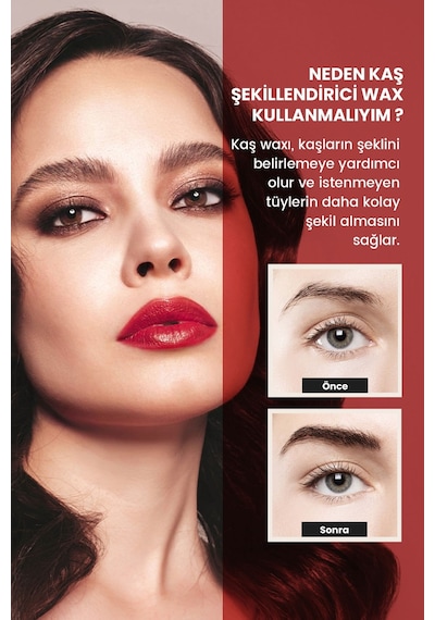 Kaş Sabitleyici Eyebrow Shaper Wax 50 ML
