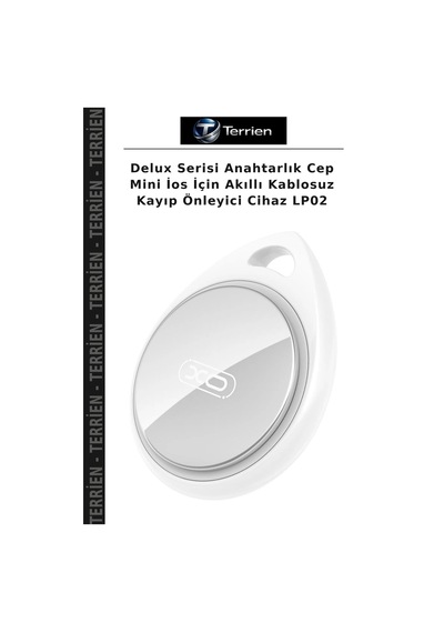 Delux Serisi Anahtarlık Cep Mini Apple İOS Uyumlu   İçin Akıllı Kablosuz Kayıp Önleyici Cihaz Lp02