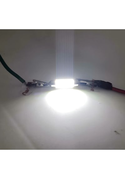 2 Adet 41mm Sofit Led Ampul 12 Ledli Plaka,iç Aydınlatma