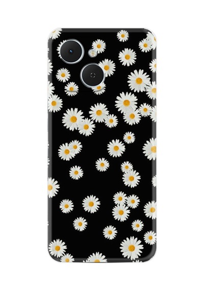 Tecno Spark 40c Km4n Kılıf Boutique Baskılı Resimli Papatyalar Pcode -018