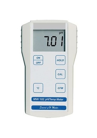 Milwaukee Portatif Tip Gıda Ürünleri İçin Ph Metre Ve Sıcaklık Ölçer Mw 102