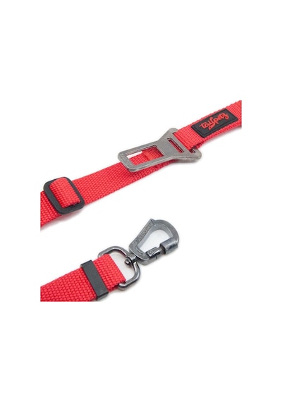 Travel Leash Araç Emniyet Tokası Kedi Köpek Gezdirme Sevk Kayışı Kırmızı M