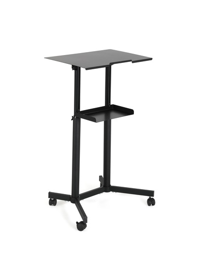Eğim Ayarlı Yükseklik Ayarlanabilir Tekerlekli Çalışma Masası Mobil Laptop Standı Kürsü Metal Tablalı Ayakta Çalışma Masası Siyah Eğim Ayarlı Yükseklik Ayarlanabilir Tekerlekli Çalışma Masası Mobil Laptop Standı Kürsü Metal Tablalı Ayakta Çalışma Masası Siyah