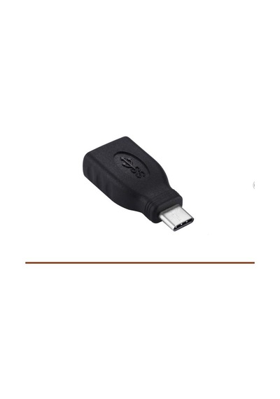 Usb Otg Çevirici - Usb 3.1 Type-C Erkek - Usb 3.0 Dişi - Siyah