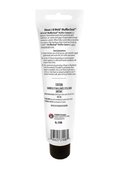 Jb Weld Kaynak Susturucu Çimento 6oz Egzost Tamir Susturucu Contası