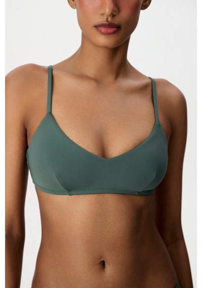 Penti Yeşil Front V Bikini Üstü